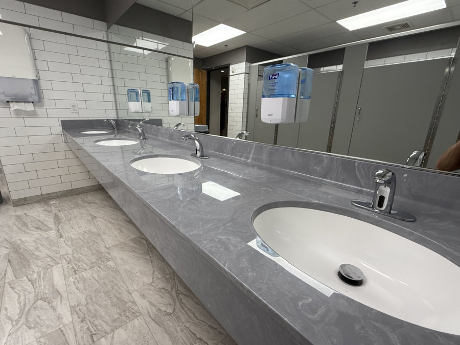 Liberty Church Commercial Bathroom Remodeling Menu Image