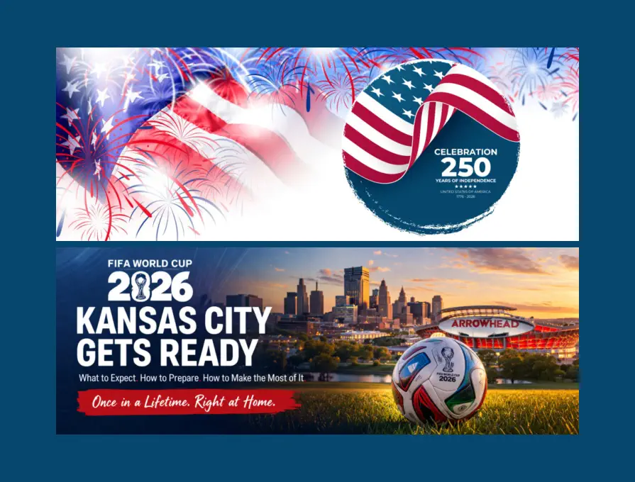 Bathroom Remodel, Deck Upgrade & KC Events World Cup & America 250 post