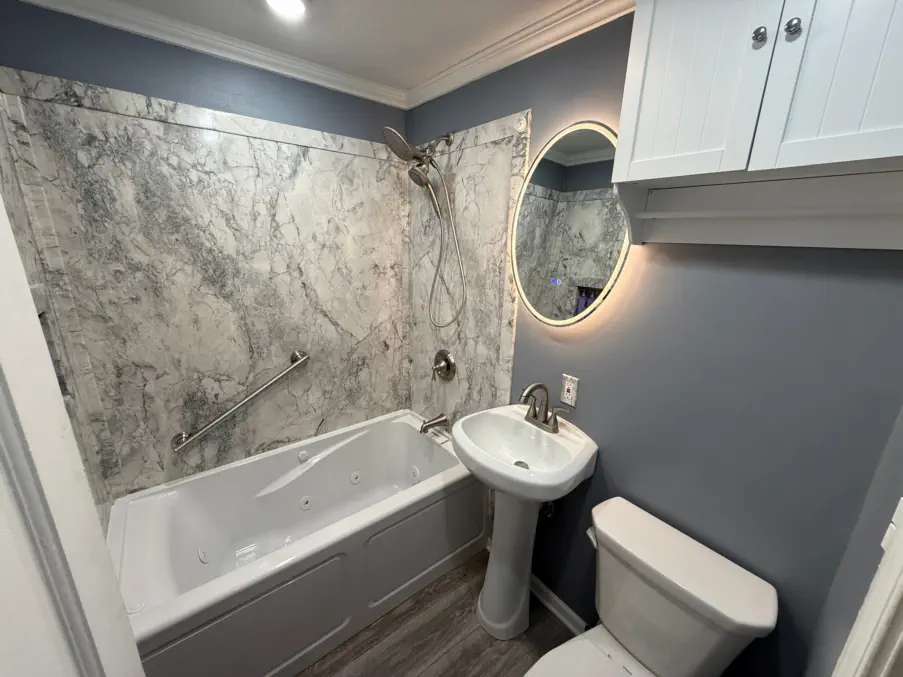 Antioch Bathroom Remodel Menu Image