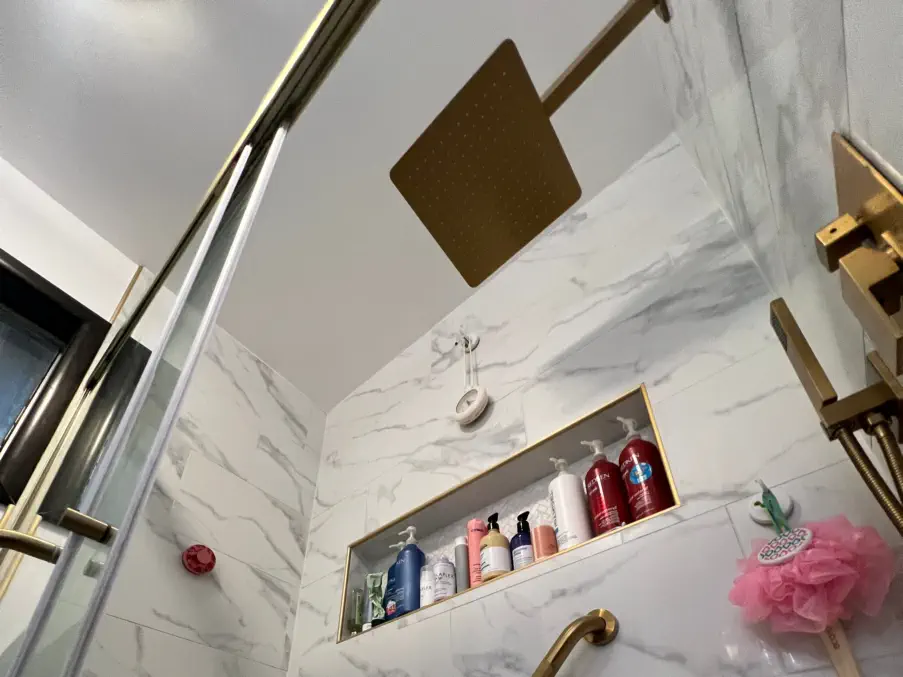 Davidson Master Bathroom Remodel Menu Image