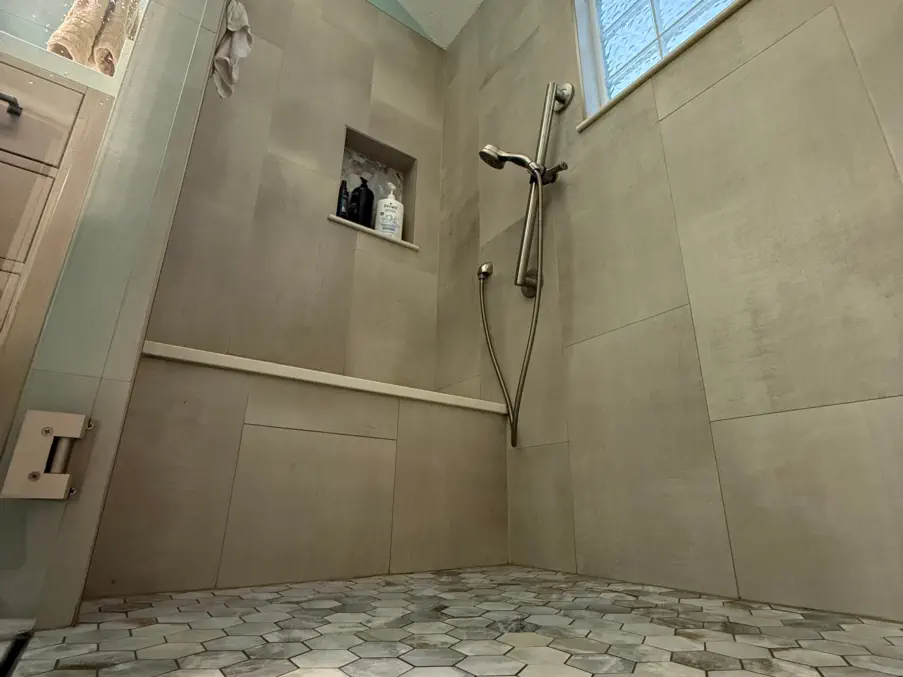 Nashua Master Bathroom Remodel Menu Image